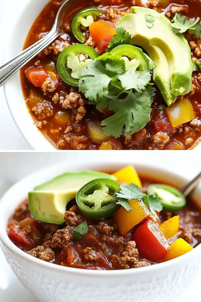 Low Carb Keto Whole30 Chili