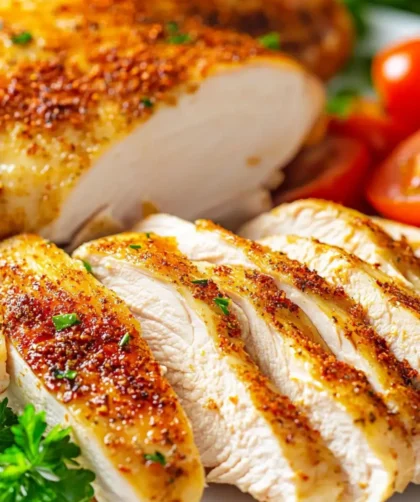 Low Carb Keto Baked Chicken Breast