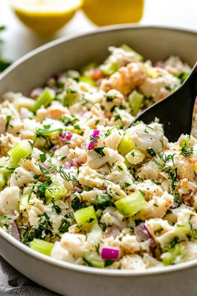 Low Carb Keto Crab Salad Recipe