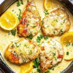 Low Carb Keto Creamy Lemon Chicken