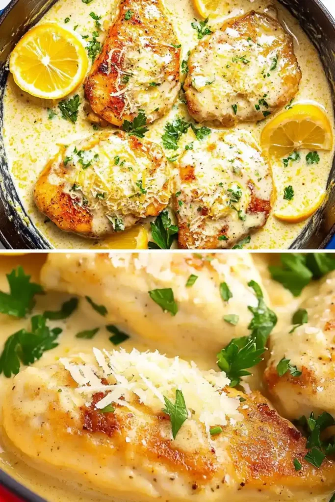 Low Carb Keto Creamy Lemon Chicken