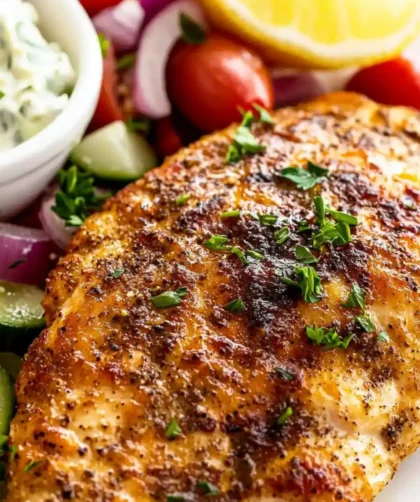 Low Carb Keto Greek Chicken Breast