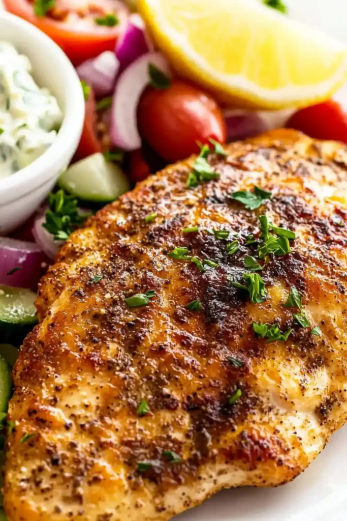 Low Carb Keto Greek Chicken Breast