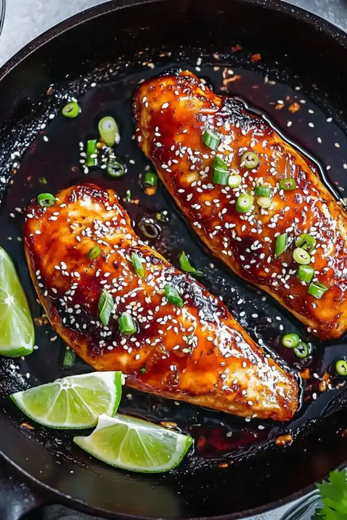 Low Carb Keto Honey Sriracha Chicken