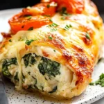 Low Carb Keto Spinach Stuffed Chicken Breast