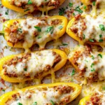 Low Carb Keto Stuffed Banana Peppers
