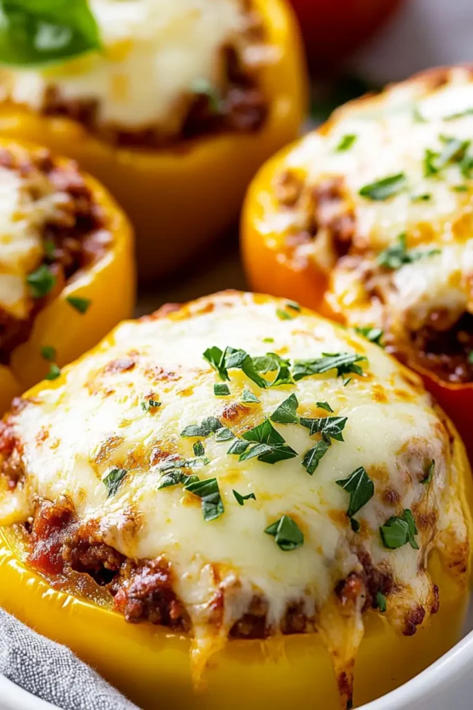 Low Carb Keto Stuffed Peppers