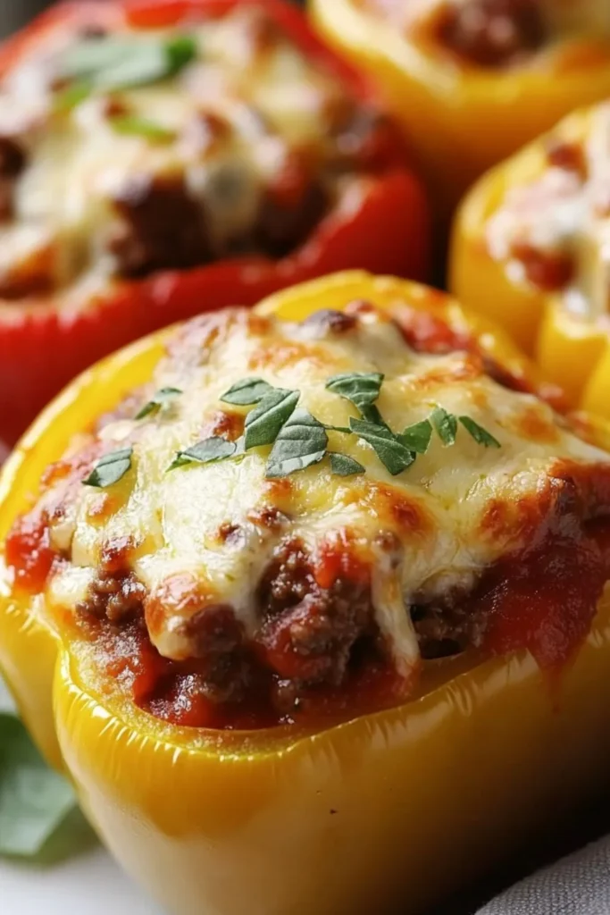 Low Carb Keto Stuffed Peppers