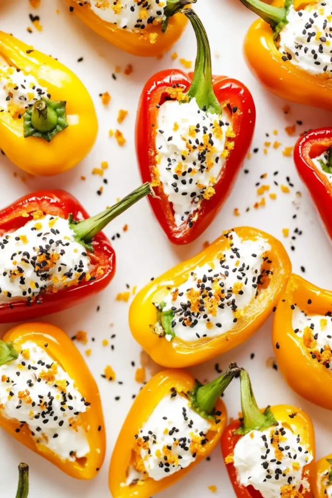 Low Carb Keto Stuffed Mini Peppers