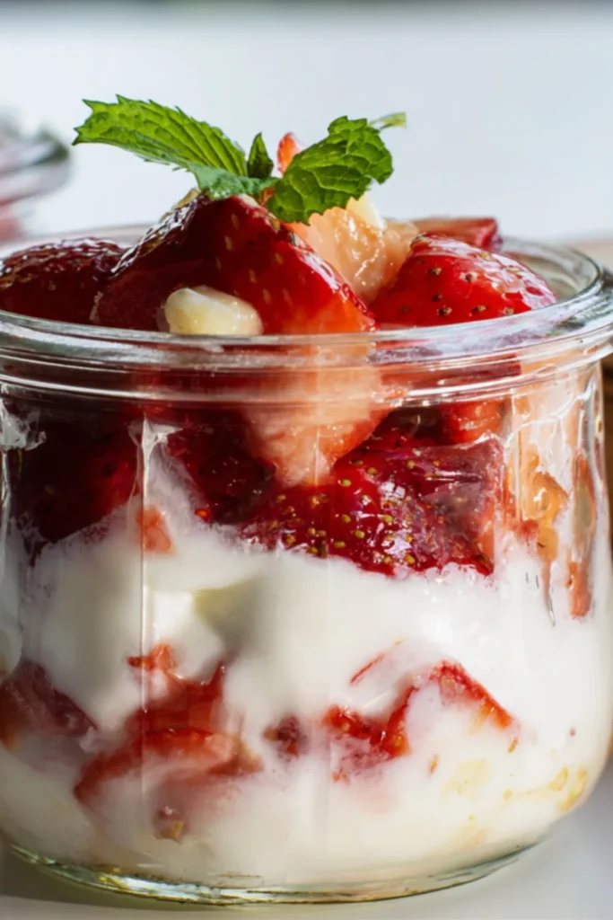 Sugar-Free Yogurt Parfait – Creamy, Fruity, and Chocolate-Studded