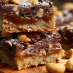 Chocolate Cashew Bars – Low-Carb, Sugar-Free, and Still Kinda Decadent