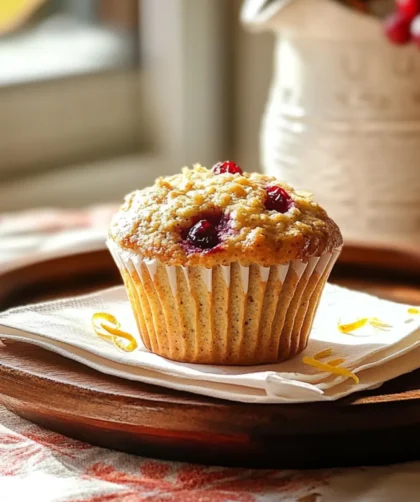 Cranberry Orange Muffins – Low-Carb, Sugar-Free, and Surprisingly Moist
