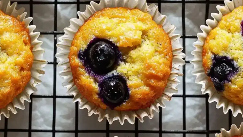Low Carb Keto Blueberry Muffin