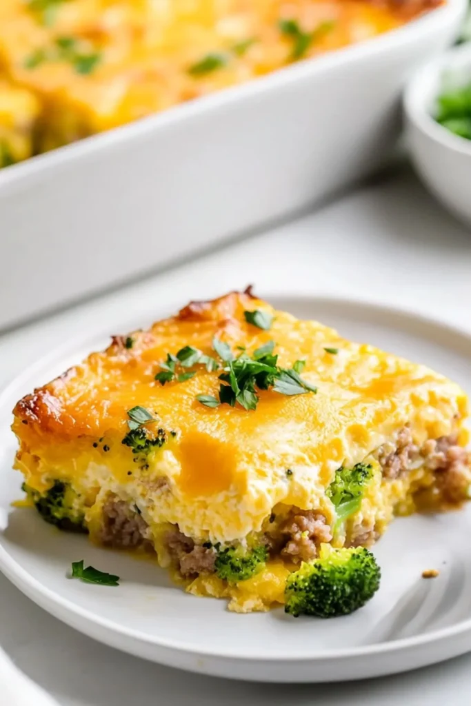 Low Carb Keto Breakfast Casserole