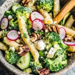 Low Carb Keto Broccoli Pasta Salad