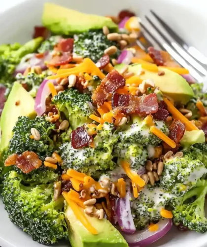 Low Carb Keto Broccoli Salad