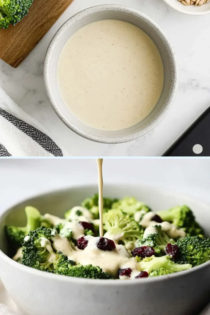 Low Carb Keto Broccoli Salad Dressing