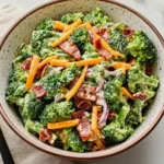 Low Carb Keto Broccoli Salad Monkfruit
