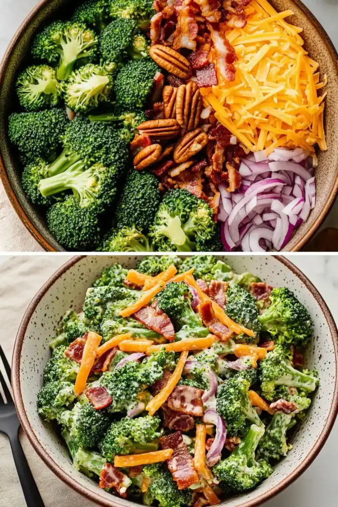 Low Carb Keto Broccoli Salad Monkfruit