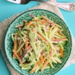 Low Carb Keto Broccoli Slaw Salad
