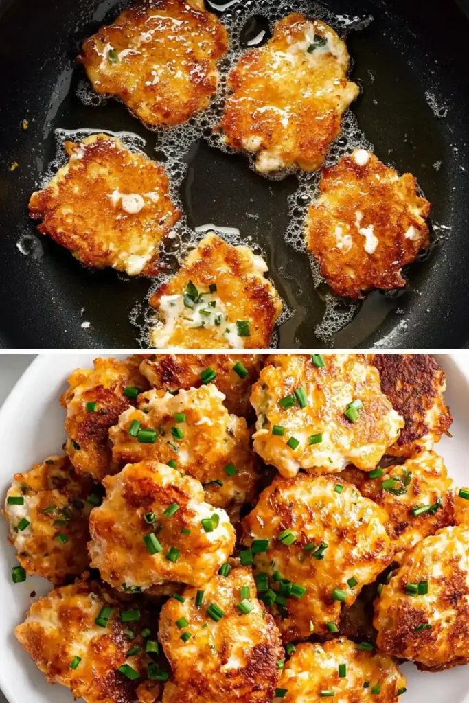 Low Carb Keto Chicken Fritters