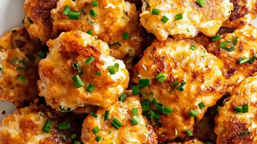 Low Carb Keto Chicken Fritters