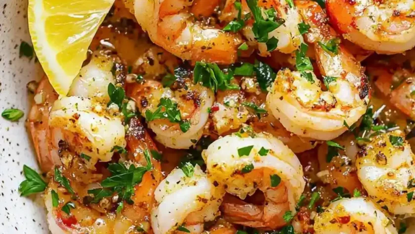 Low Carb Keto Garlic Butter Shrimp