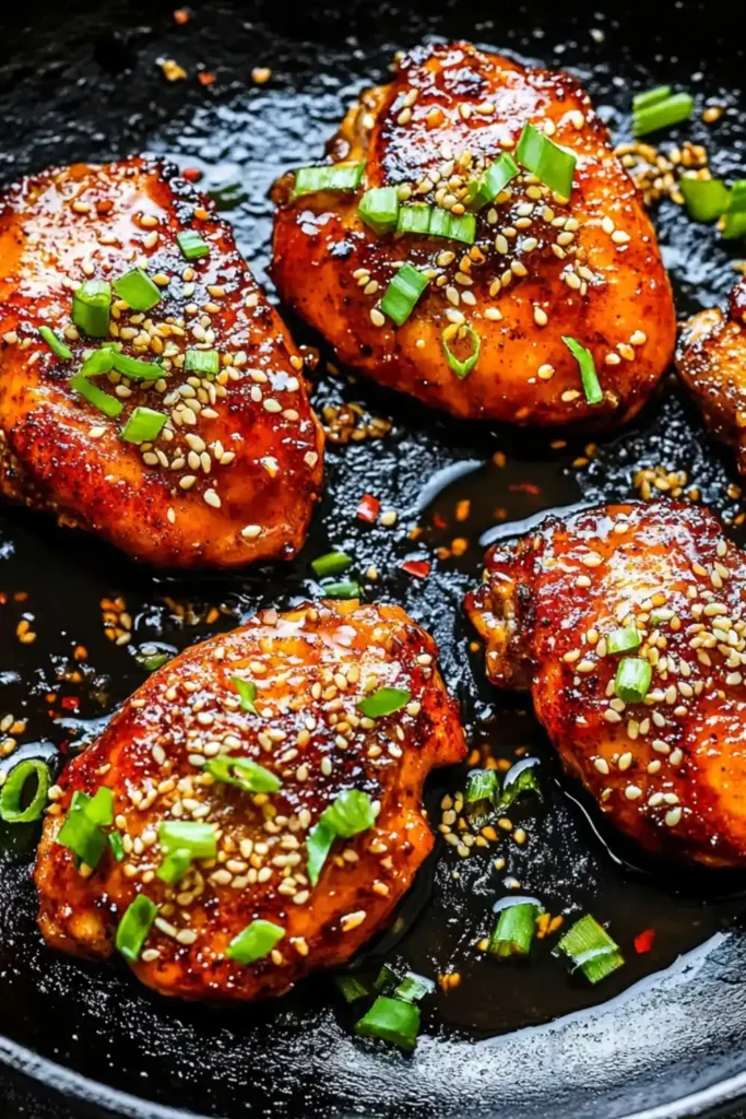 Low Carb Keto Honey Garlic Chicken