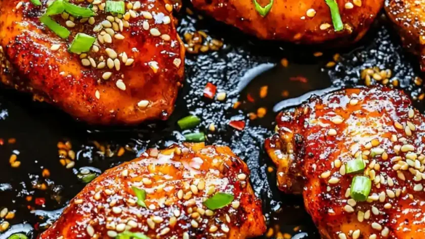 Low Carb Keto Honey Garlic Chicken