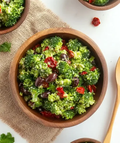 Low Carb Keto Italian Broccoli Salad