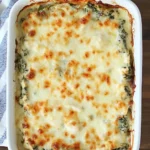 Low Carb Keto Spinach Artichoke Chicken Casserole