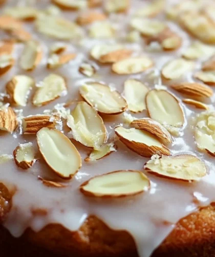 Sugar-Free Almond Flour Cake – Buttery, Low-Carb, and Glazed to Impress