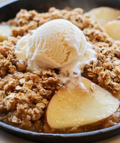 Sugar-Free Apple Crisp – Cozy, Crisp, and Keto-Aware (But Still Real Apples)