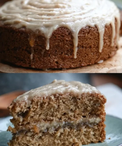 Sugar-Free Banana Cake – Fruit-Sweetened, Moist, and Frosted Like a Banoffee Dream