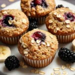 Sugar-Free Banana Muffins – Naturally Sweet, Kid-Approved, and Sneakily Nutritious