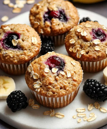 Sugar-Free Banana Muffins – Naturally Sweet, Kid-Approved, and Sneakily Nutritious