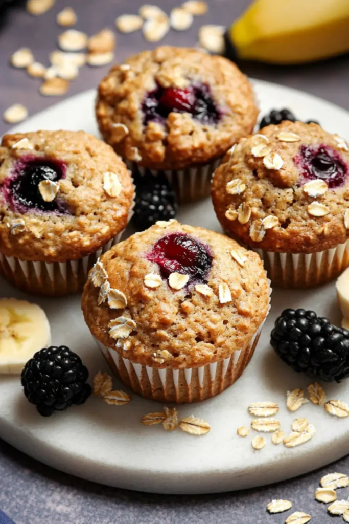 Sugar-Free Banana Muffins