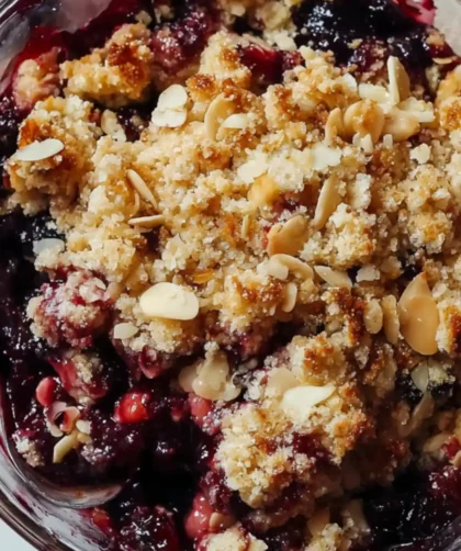Sugar-Free Berry Crumble – Warm, Fruity, and Shockingly Low-Carb