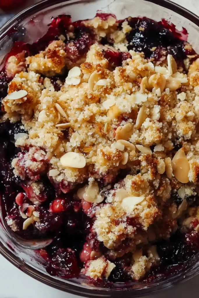 Sugar-Free Berry Crumble – Warm, Fruity, and Shockingly Low-Carb