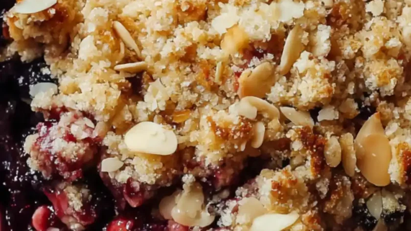 Sugar-Free Berry Crumble – Warm, Fruity, and Shockingly Low-Carb
