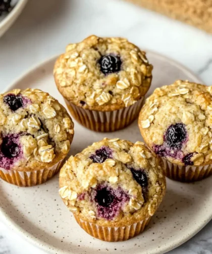 Sugar-Free Blackberry Muffins – Low-Carb, Moist, and Oat-Free (Because We're Not Doing That)