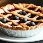 Sugar-Free Blueberry Pie – Sweet, Fruity, and Low-Carb Friendly