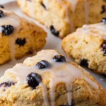 Sugar-Free Blueberry Scones – Buttery, Crumbly, and Low-Carb Approved