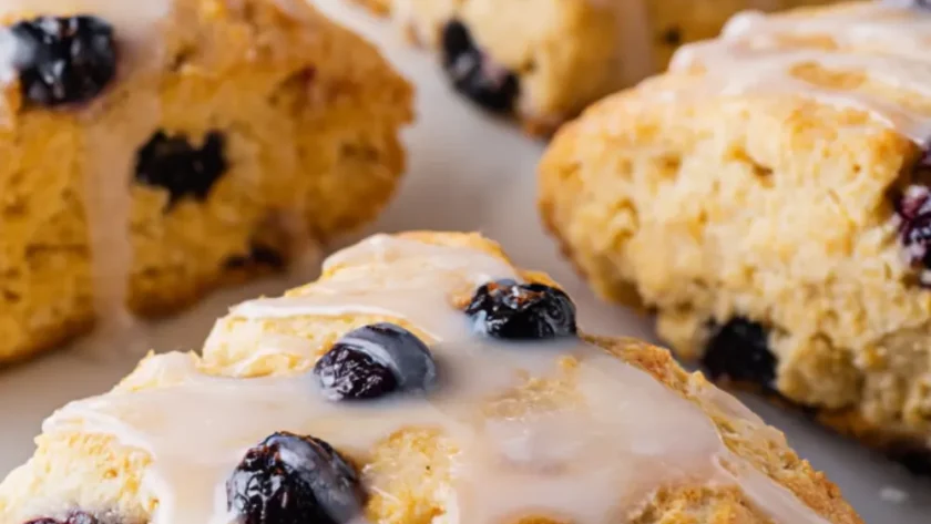 Sugar-Free Blueberry Scones – Buttery, Crumbly, and Low-Carb Approved