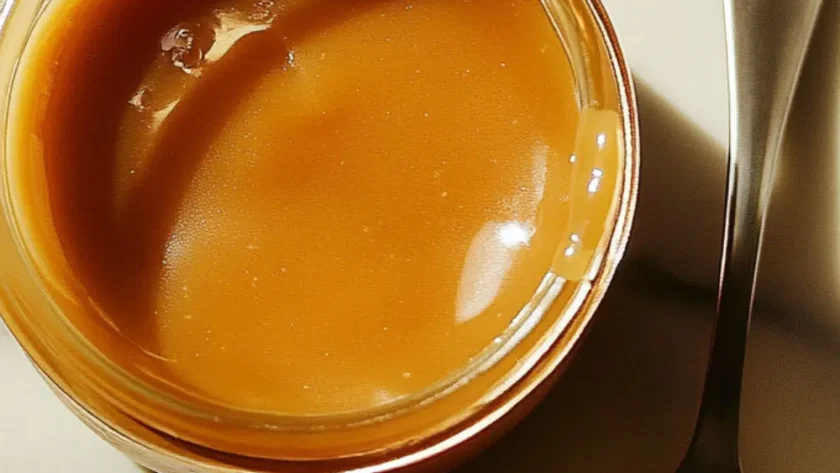 Sugar-Free Caramel Sauce – Rich, Silky, and Shockingly Zero Guilt