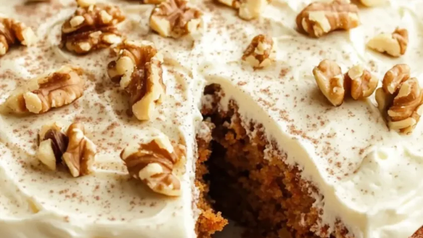 Sugar-Free Carrot Cake – Low-Carb, Moist, and Flavorful