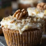 Sugar-Free Carrot Cupcakes – Low-Carb, Moist, and Frosted Like You Mean It