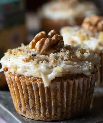 Sugar-Free Carrot Cupcakes – Low-Carb, Moist, and Frosted Like You Mean It