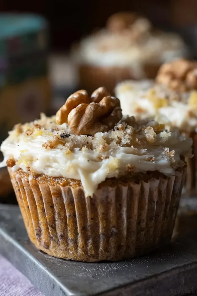 Sugar-Free Carrot Cupcakes – Low-Carb, Moist, and Frosted Like You Mean It