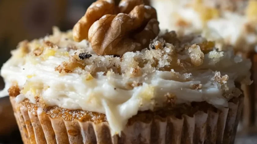 Sugar-Free Carrot Cupcakes – Low-Carb, Moist, and Frosted Like You Mean It
